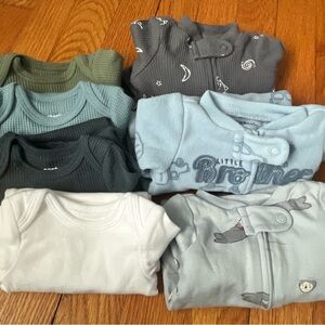 Preemie Boy Clothing Set